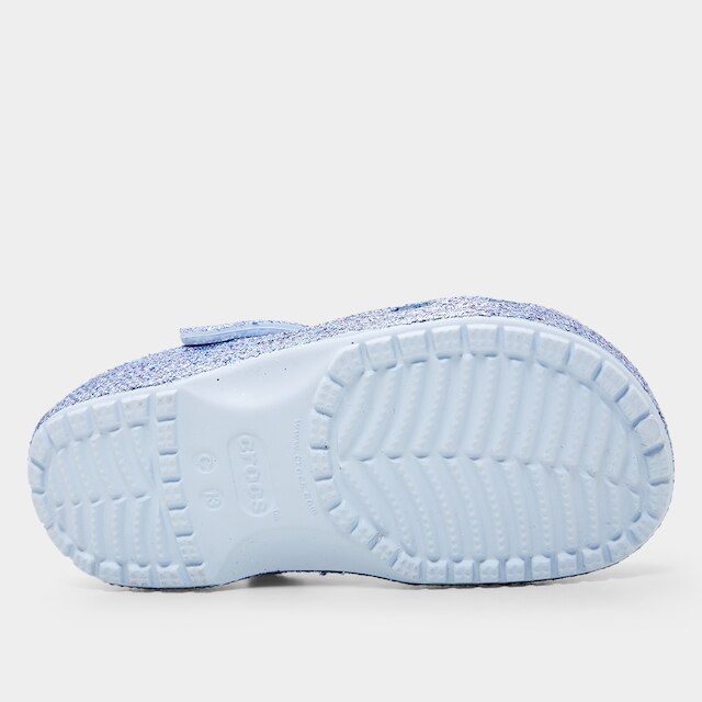 Sandália Crocs Infantil Classic Chunky Glitter Clog