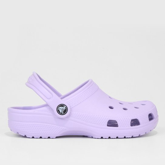 Sandália Crocs Infantil Classic Clog Menina - Lilás Menor preço em Sandália Crocs Infantil Classic Clog Menina - Lilás