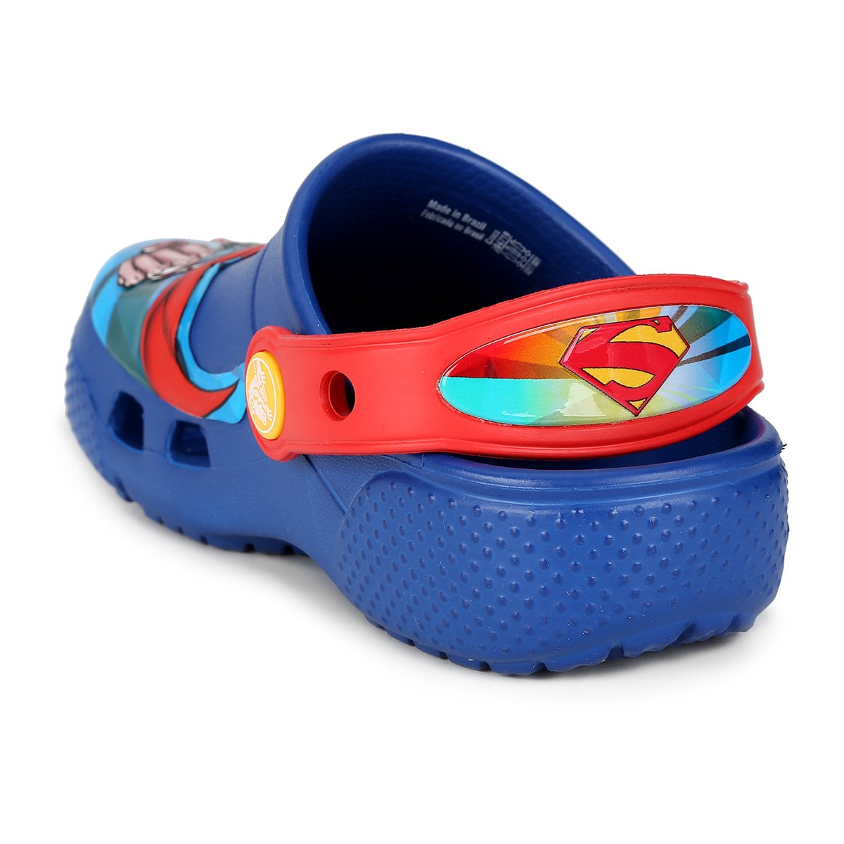 Sandália Crocs Infantil Fun Lab Superman Masculina - Azul | Netshoes