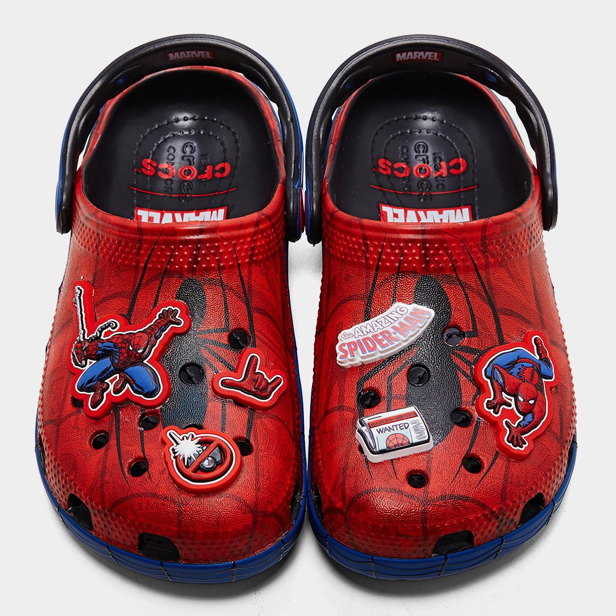 Sandália Crocs Infantil Homem Aranha - 1