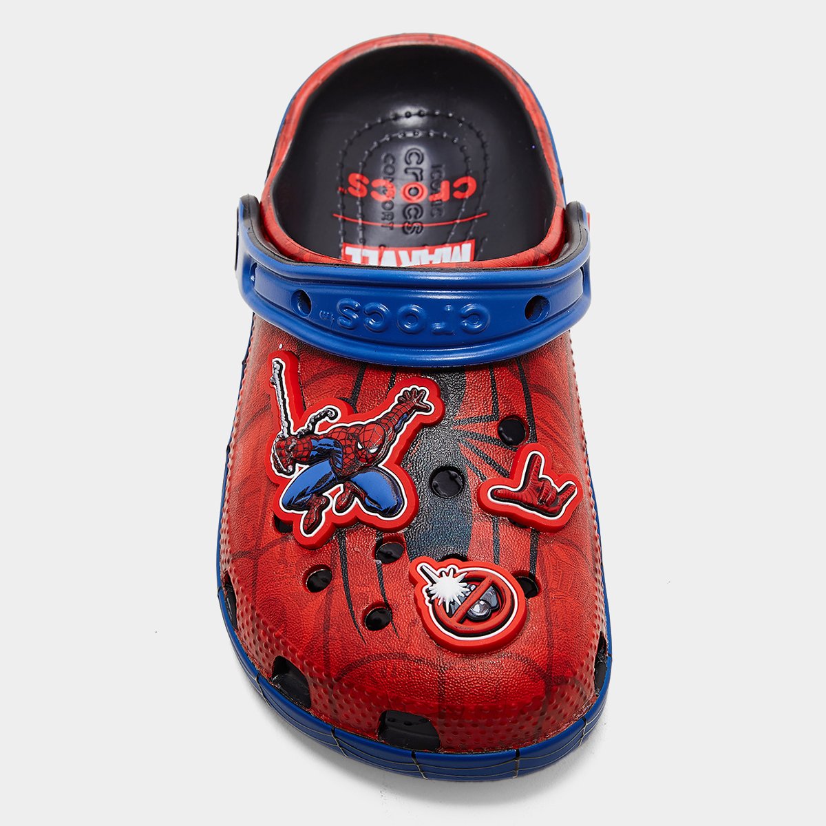 Sandália Crocs Infantil Homem Aranha - 4