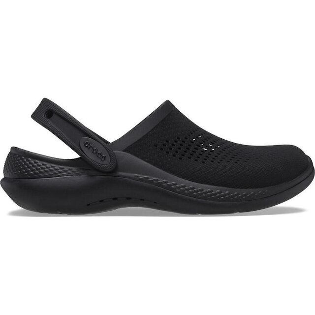 Crocs Rider Sandália crocs lite ride 360 clog black/black - Preto | Netshoes