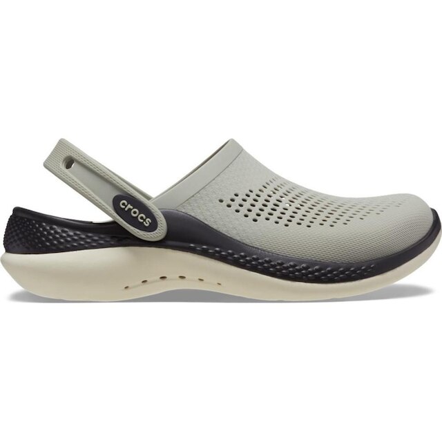 Lite Ride 360 38 Sandália crocs lite ride 360 clog elephant/black - Cinza | Netshoes
