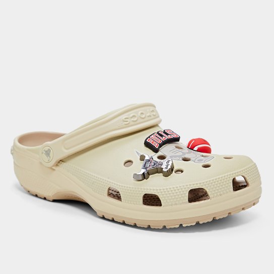 Sandália Crocs NBA Chicago Bulls Elevated Classic Unissex