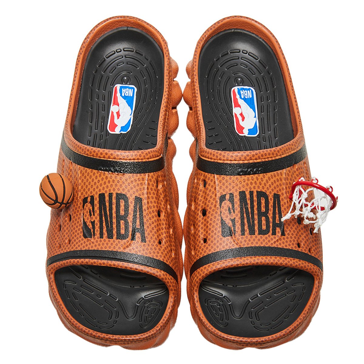 Sandália Crocs NBA Echo Slide Masculina Menor preço em Sandália Crocs NBA Echo Slide Masculina