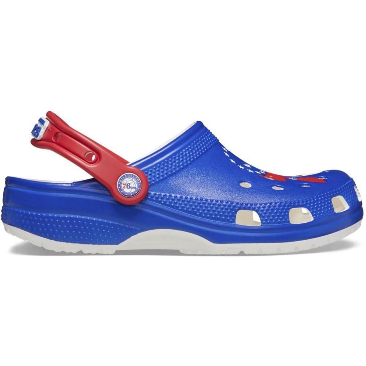 Sandália crocs nba philadelphia 76ers white Menor preço em Sandália crocs nba philadelphia 76ers white