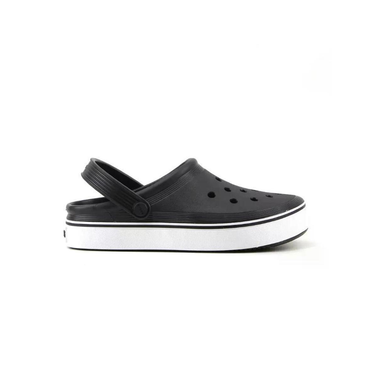 Sandália Crocs Off Court Clog Preto 208371 - Preto | Netshoes