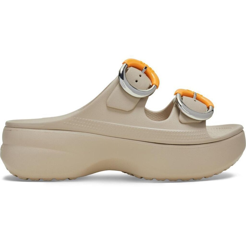 Sandália Crocs Saturday Platform Dipped Buckle Sandal Dulcé