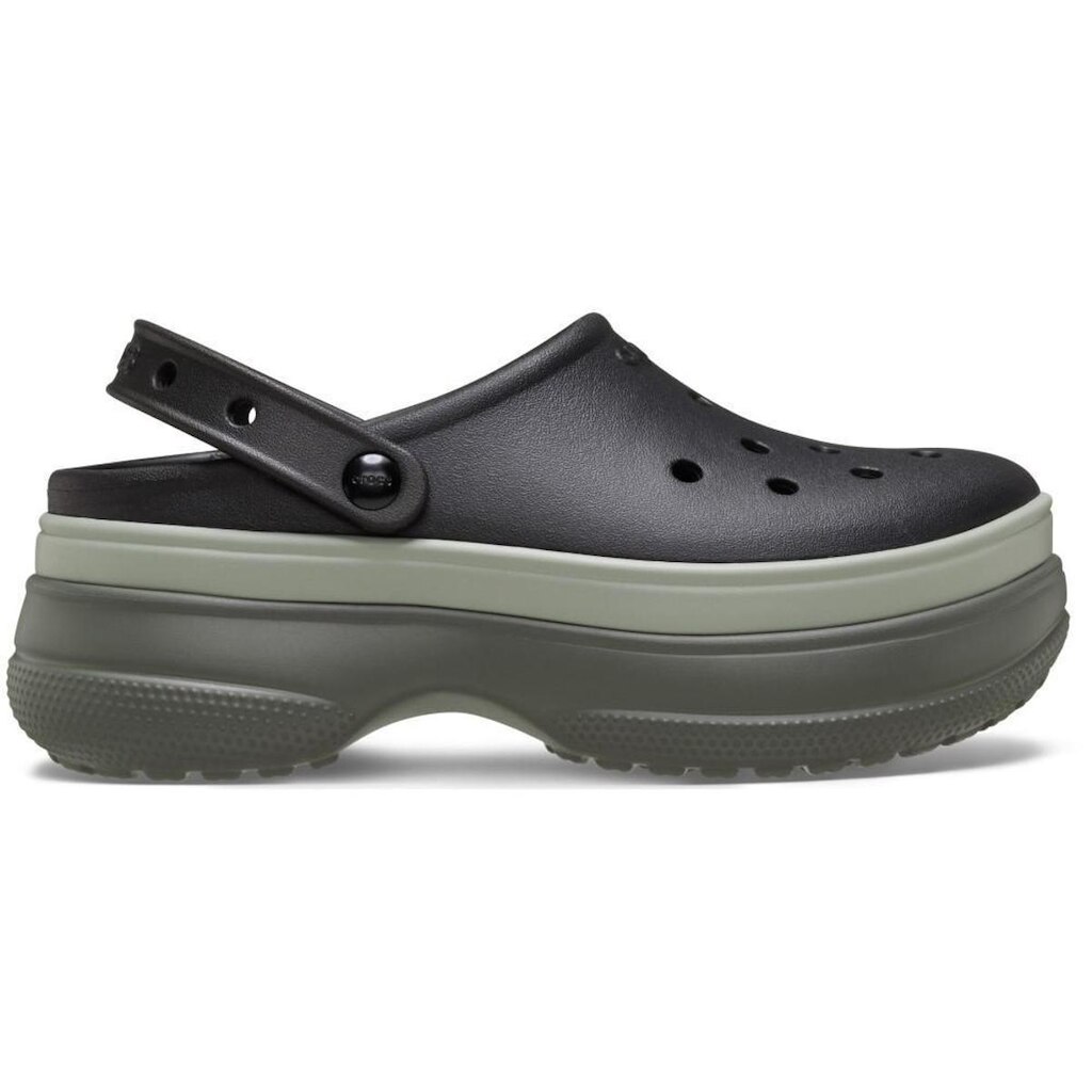 Sandália Crocs Stacked Clog Black