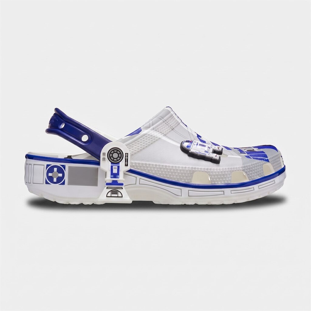 Sandália Crocs Star Wars R2D2 Classic Clog T Multi