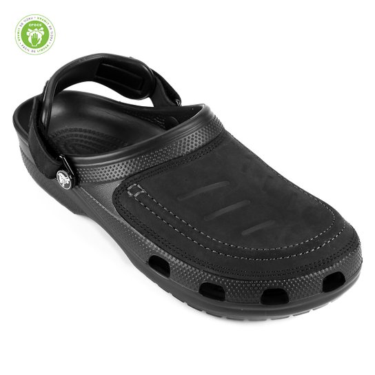 Sandália Crocs Yukon Vista Clog Masculino - Preto é ruim? Sandália Crocs Yukon Vista Clog Masculino - Preto é boa?