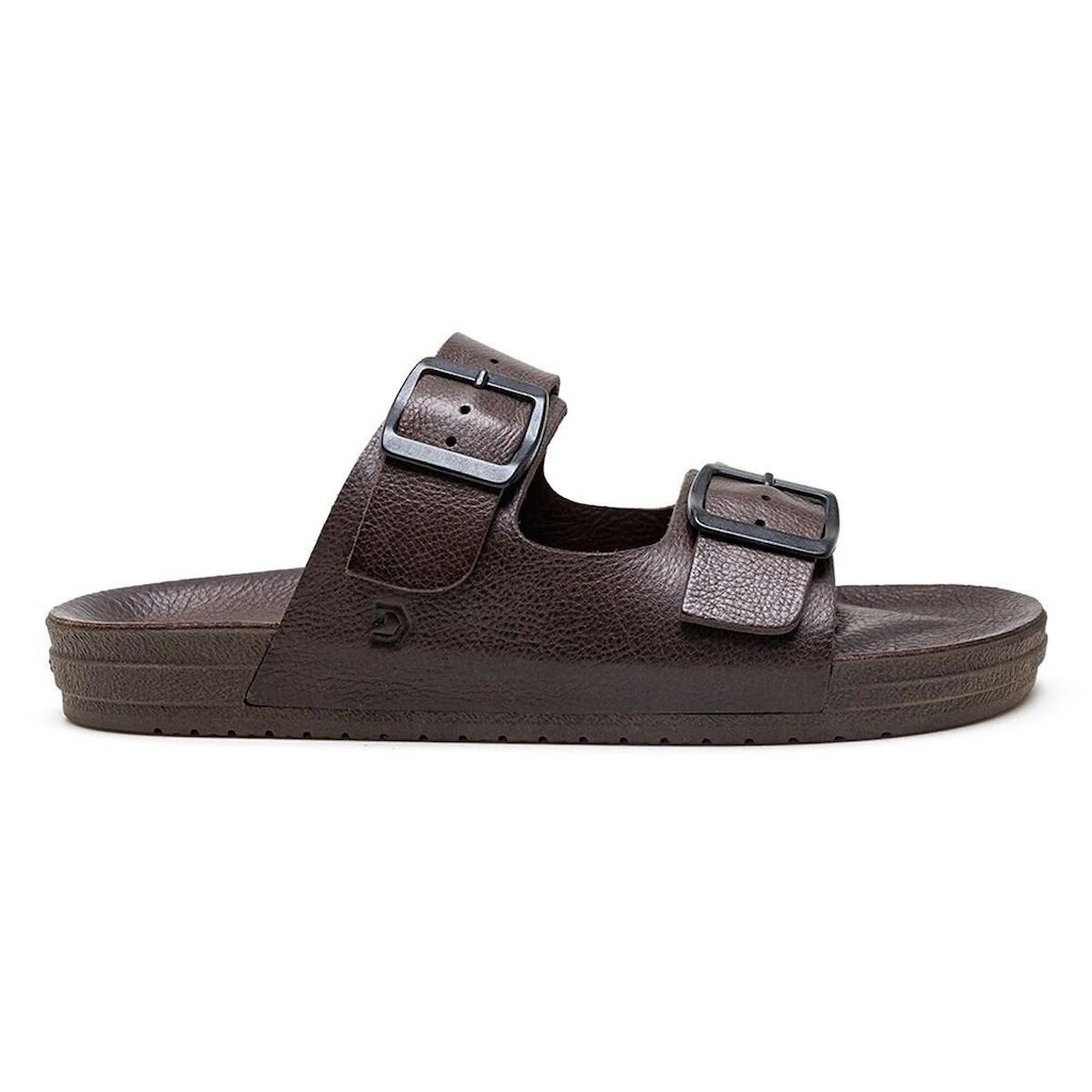 Sandália de Couro Democrata Masculina Easy Weekend 514101