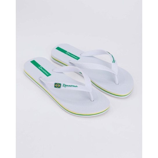 Sandália de dedo Ipanema Brasil - Branco Menor preço em Sandália de dedo Ipanema Brasil - Branco