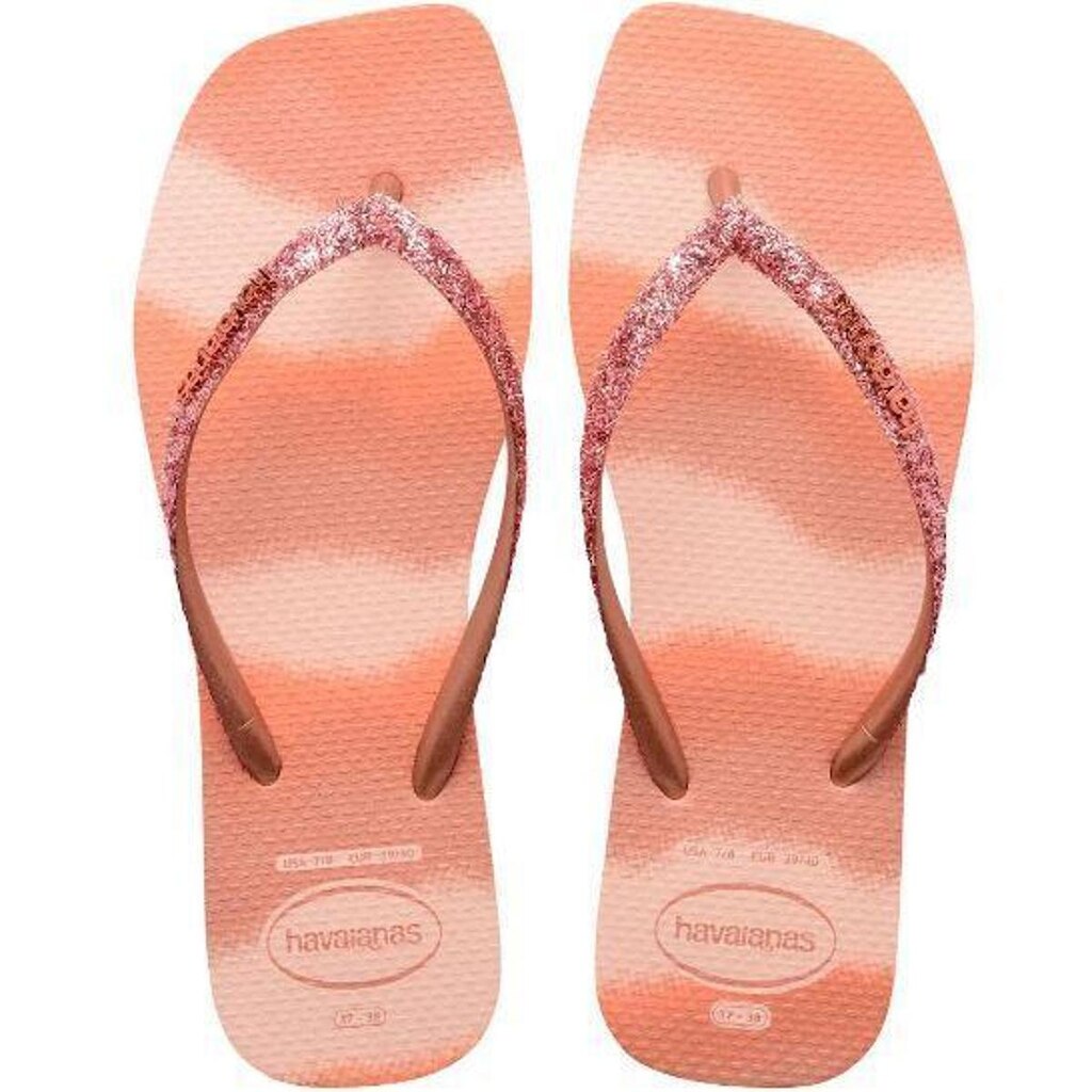 SANDALIA F A HAVAIANAS SQUARE GLITTER PARTY