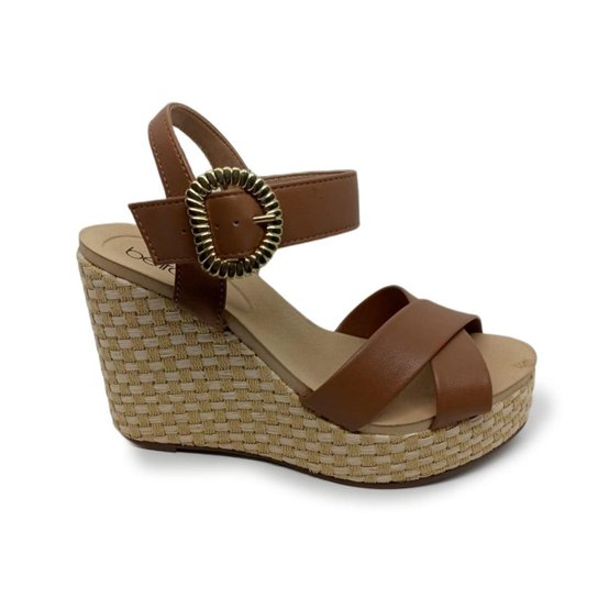 Sandália Feminina Adulto Ana Bela Beira Rio - Caramelo Menor preço em Sandália Feminina Adulto Ana Bela Beira Rio - Caramelo