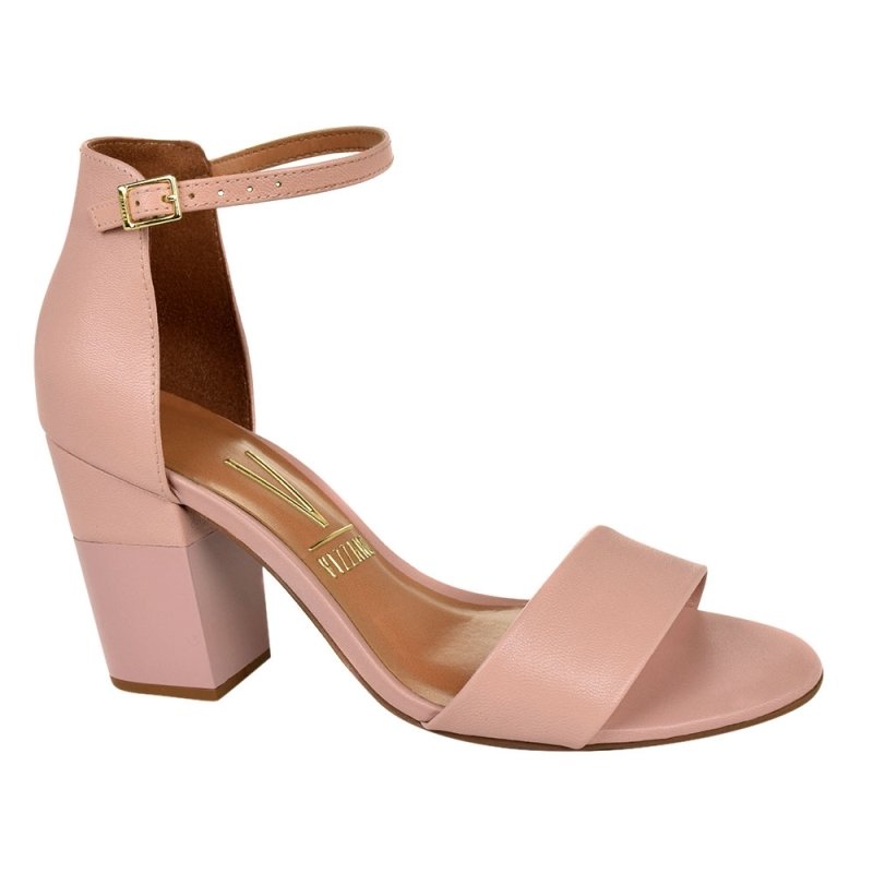 sandalia rose gold vizzano
