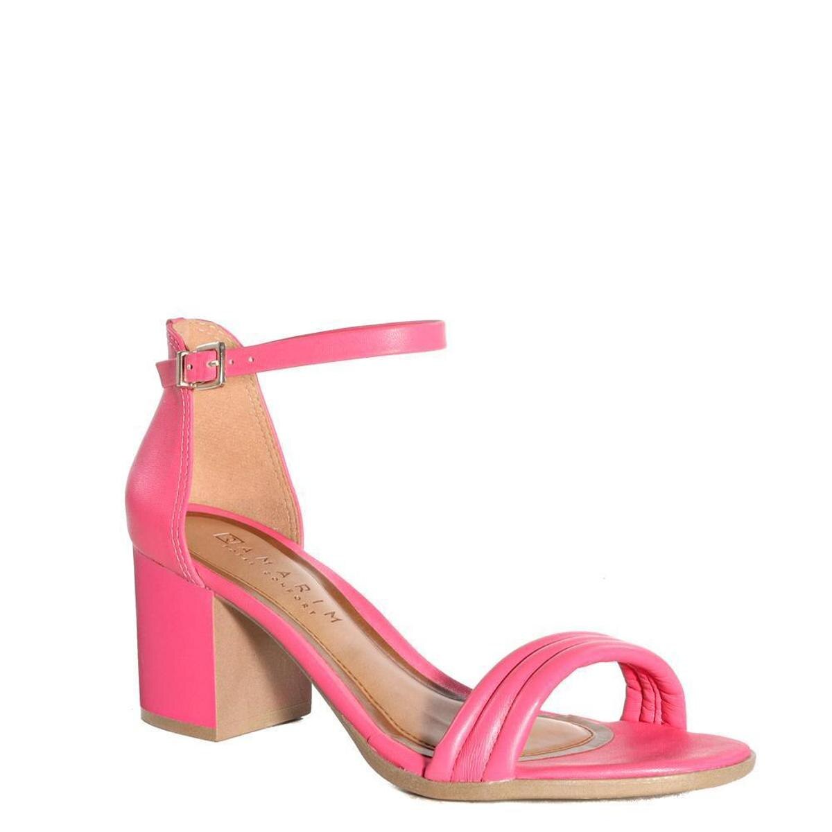 Sandália Feminina Casual Ramarim Total Confort Hibisco - Rosa | Netshoes