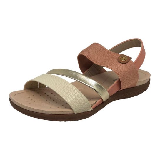 Sandalia Feminina Conforto Modare 7125.233 - Laranja Menor preço em Sandalia Feminina Conforto Modare 7125.233 - Laranja