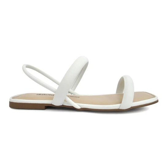 Sandália Feminina Dakota Rasteira Manila Branca Off - Z9442I - Branco Menor preço em Sandália Feminina Dakota Rasteira Manila Branca Off - Z9442I - Branco