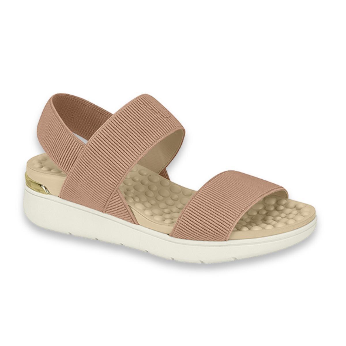 SANDALIA FEMININA MODARE ELASTICO CANELADO REF: 7151.102 Menor preço em SANDALIA FEMININA MODARE ELASTICO CANELADO REF: 7151.102