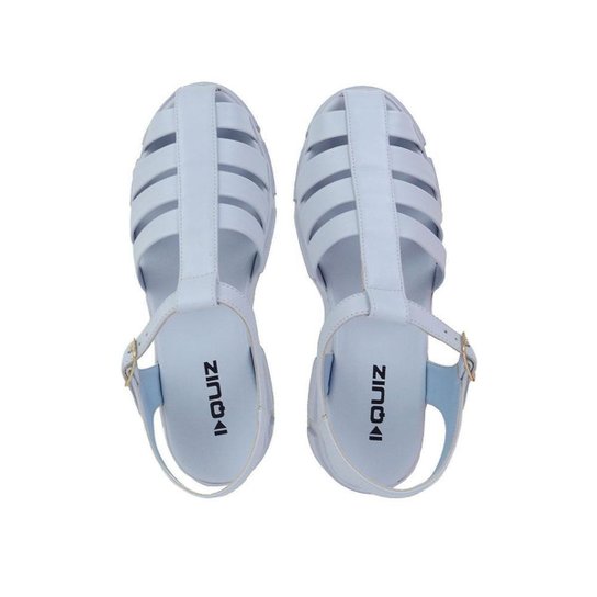 Sandália Feminina Quiz New Cinza Zen - 641945