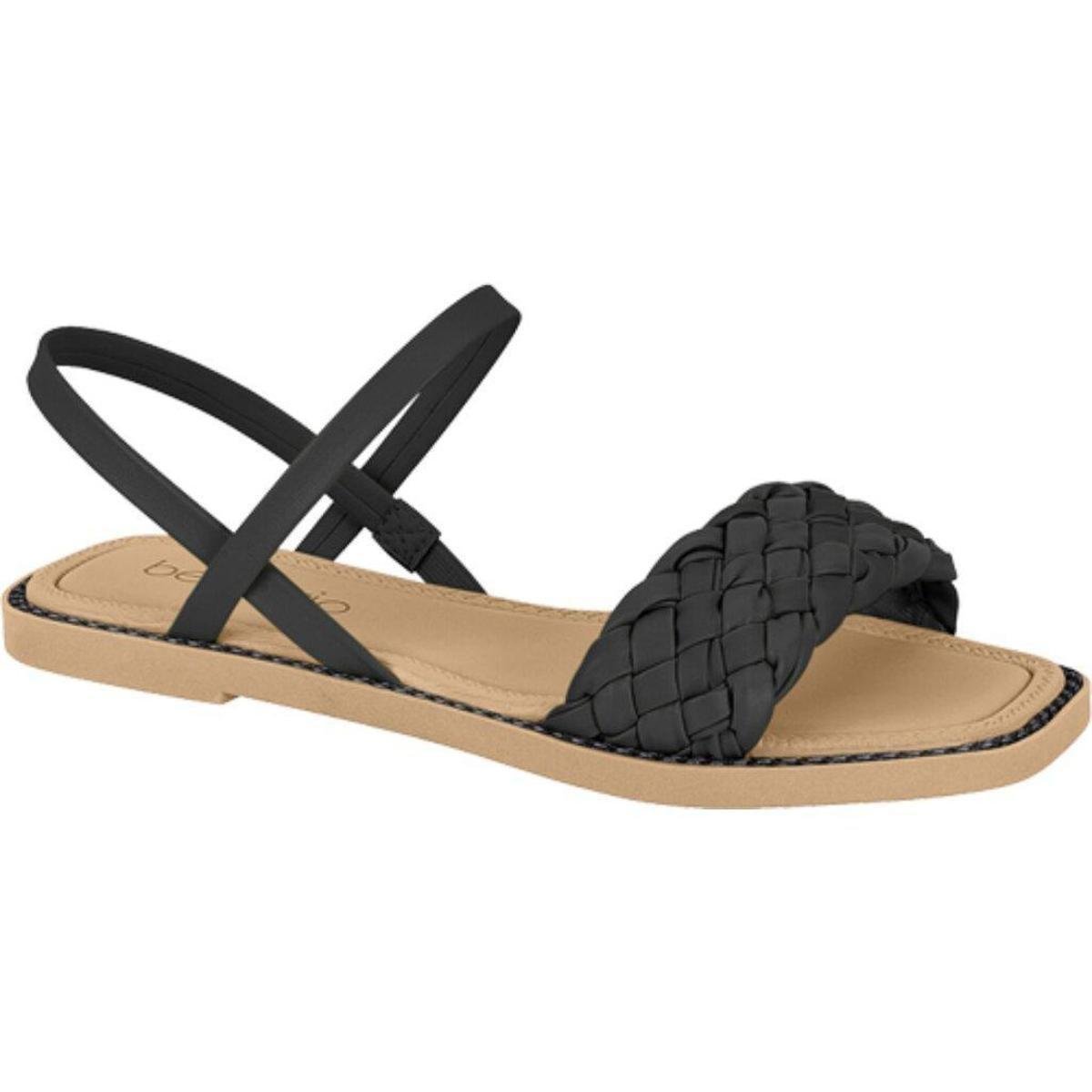 Sandalia Feminina Rasteira Beira Rio Tiras Confortável Menor preço em Sandalia Feminina Rasteira Beira Rio Tiras Confortável