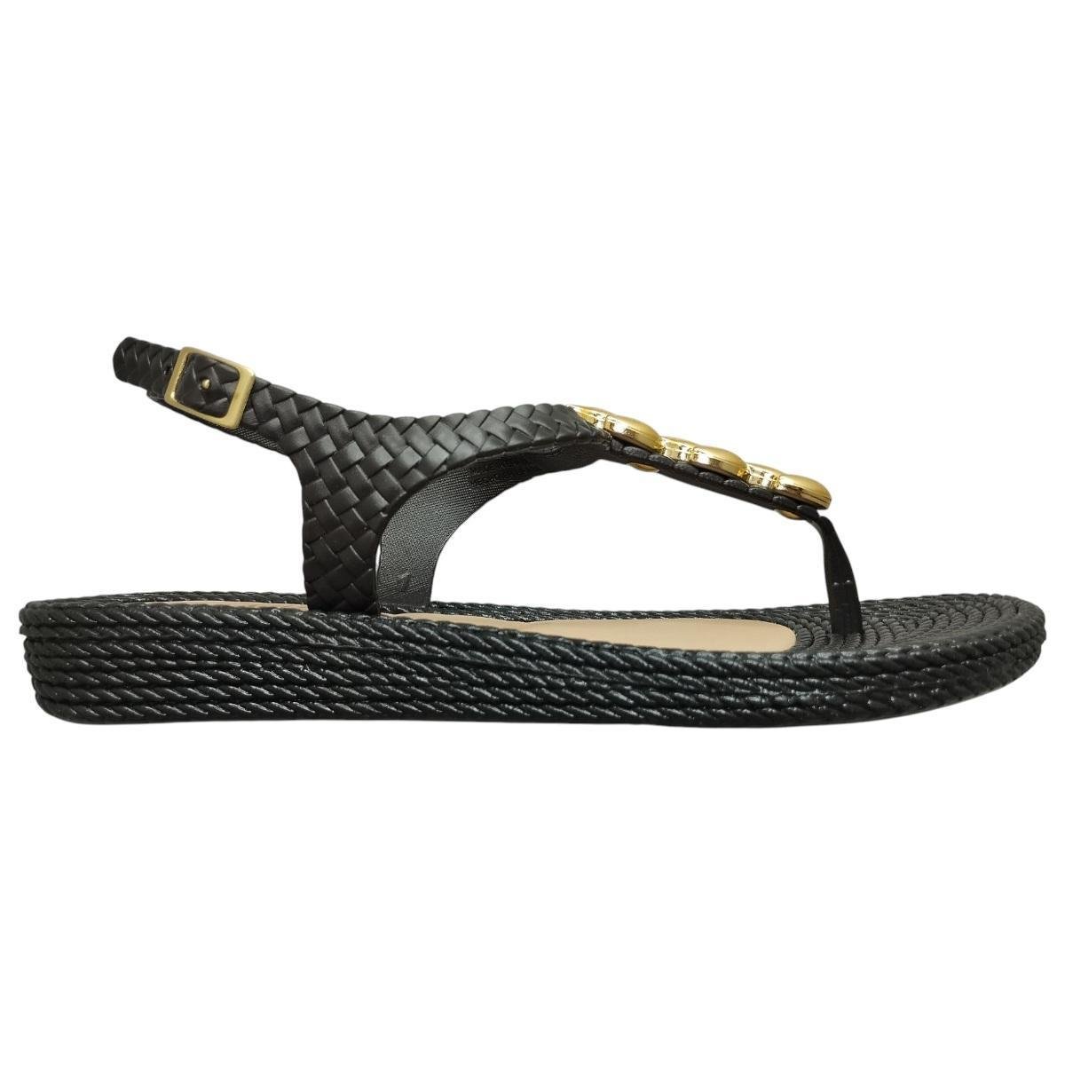 Dedos Chinelos Percatas Grendha Sandalia De Dedo De Couro Feminina