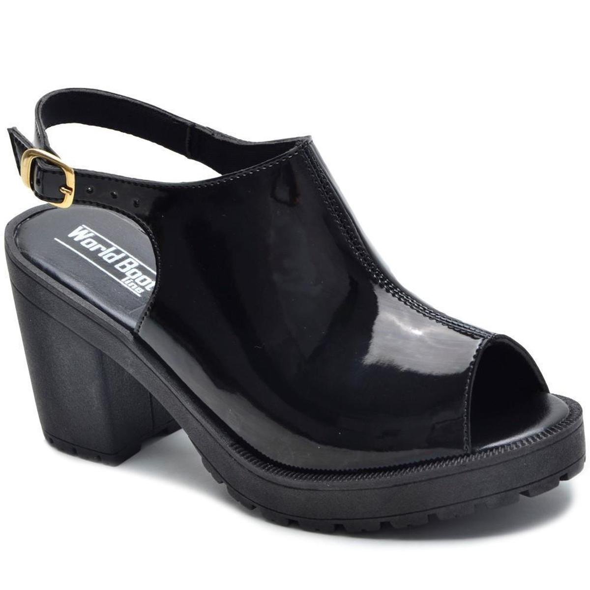 sandalia tratorada salto medio