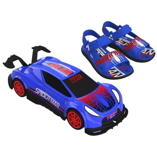 Sandalia Grendene Kids 22662 Marvel Furiouscar - Azul Menor preço em Sandalia Grendene Kids 22662 Marvel Furiouscar - Azul
