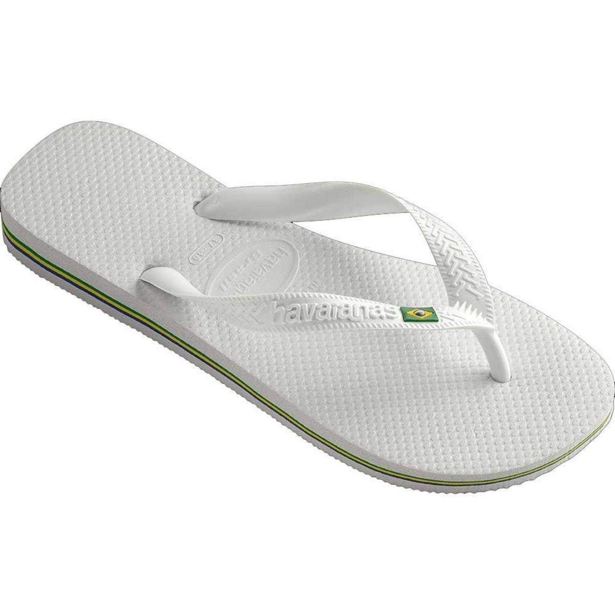 Sandalia Havaianas Brasil - Branco | Netshoes