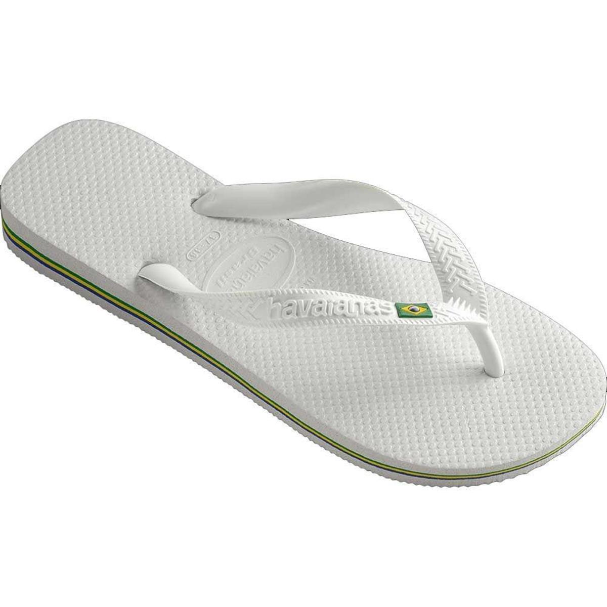 Sandalia Havaianas Brasil - Branco | Netshoes