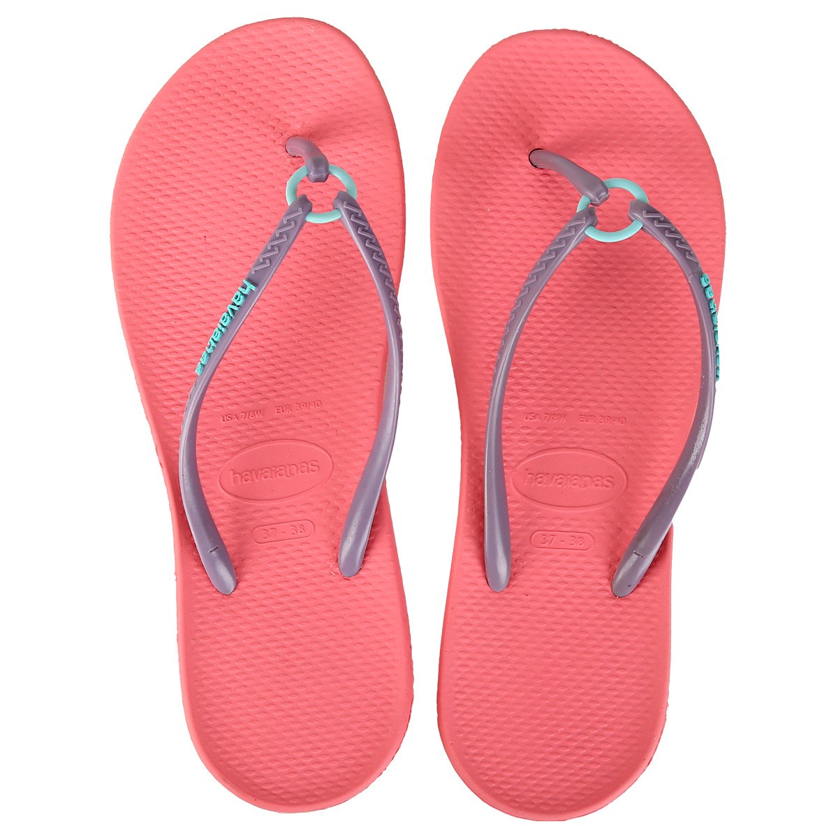 havaianas ring flip flops