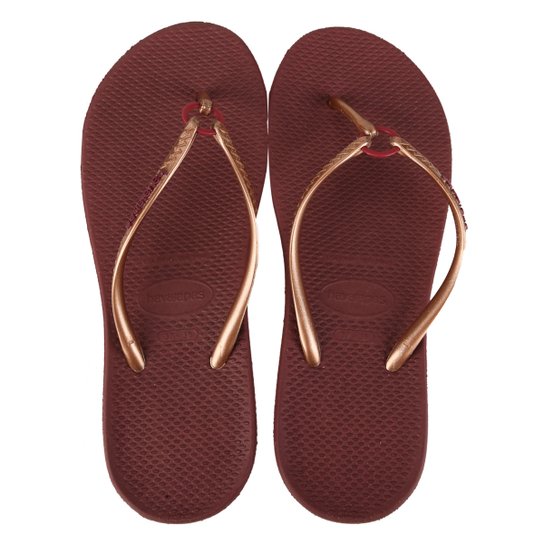 Sandália Havaianas Ring Feminina - Vinho