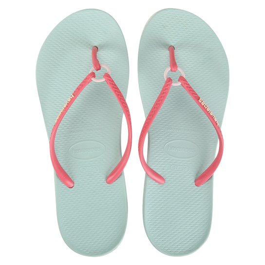 Sandália Havaianas Ring Feminina - Verde água