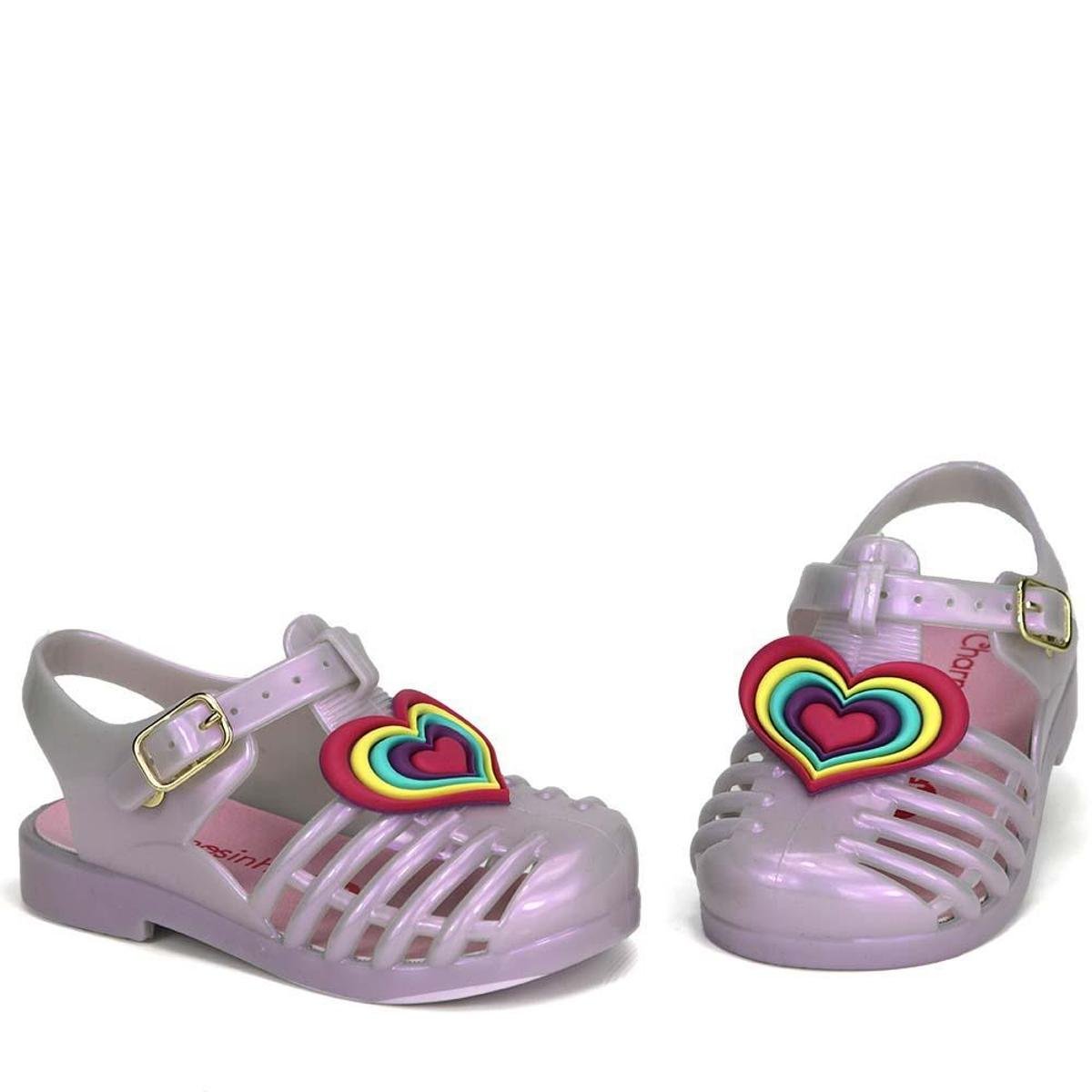 Sandália Bebê Pink Glitter Laço (17 ao 24) | Bebê Fofuxo