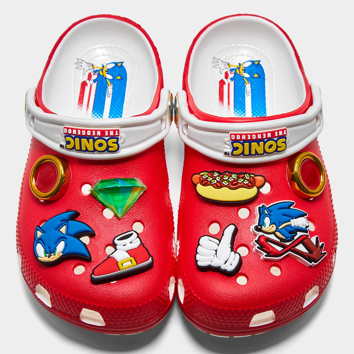 Sandália Infantil Crocs Classic Sonic The Hedgehog Clog Menino Menor preço em Sandália Infantil Crocs Classic Sonic The Hedgehog Clog Menino