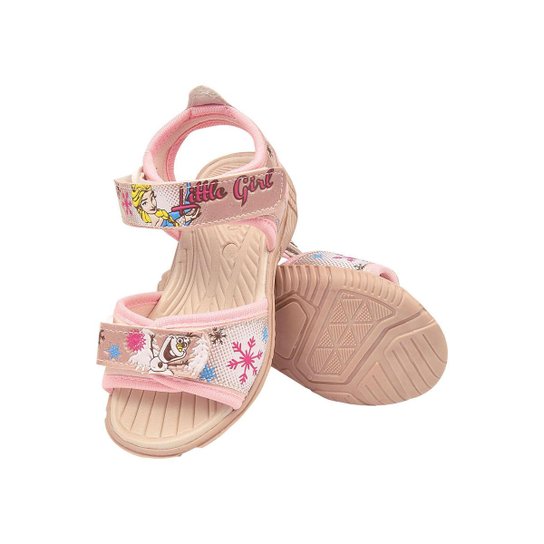 Sandália Infantil Feminina Papete Com Luz Led Menina - Rosa Menor preço em Sandália Infantil Feminina Papete Com Luz Led Menina - Rosa