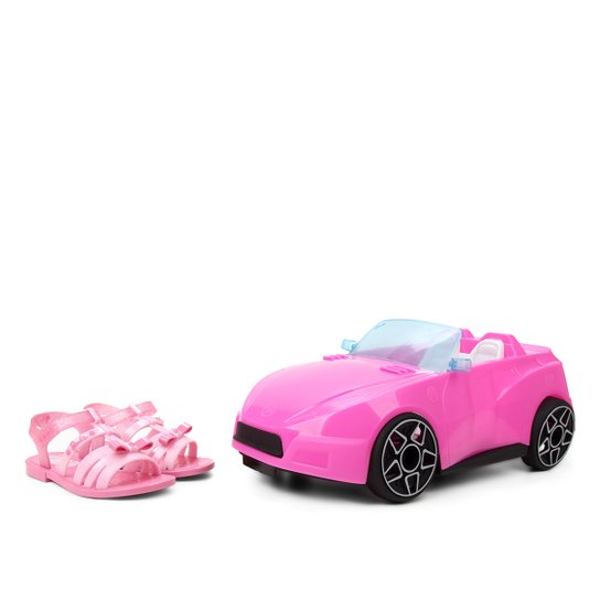 Sandália Infantil Grandene Kids Barbie Pink Car Feminina - Pink Menor preço em Sandália Infantil Grandene Kids Barbie Pink Car Feminina - Pink