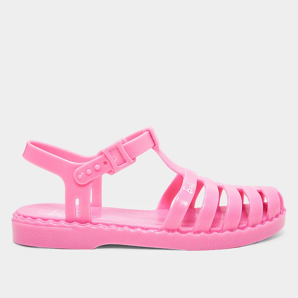 Sandália Infantil Grendene Barbie Glitter
