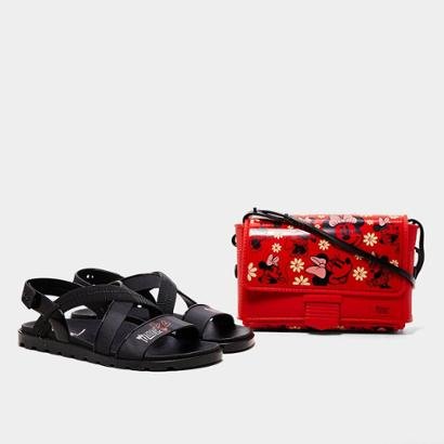 Sandália Infantil Grendene Disney Fun Bag Menina - Feminino