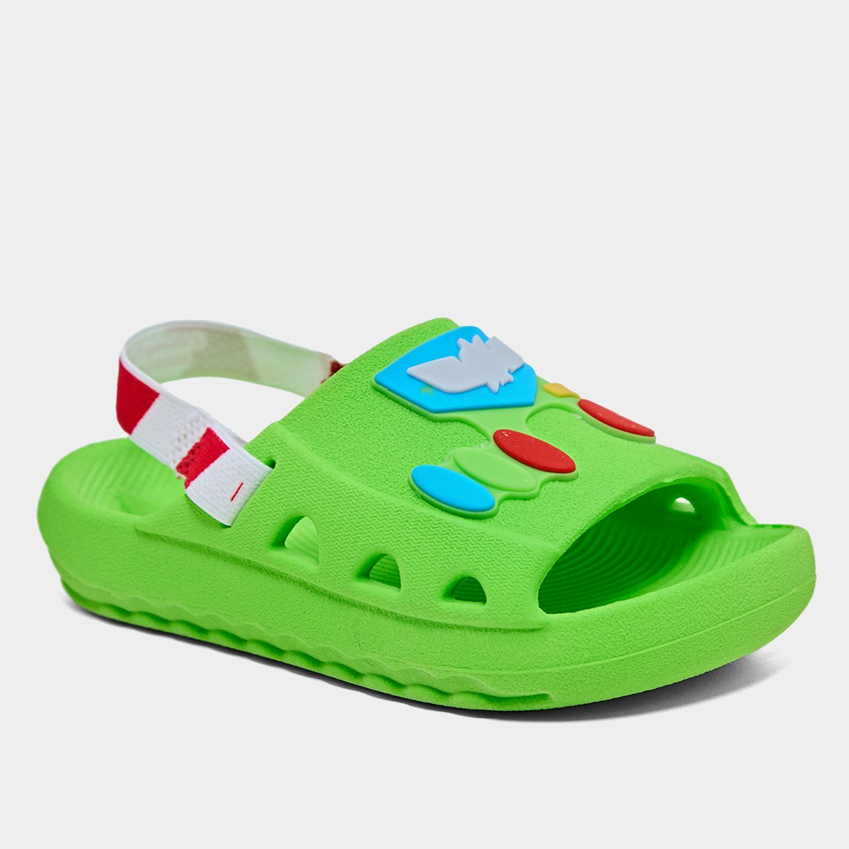 Sandália Infantil Grendene Kids Babuche Gaspea Baby Masculina - 1