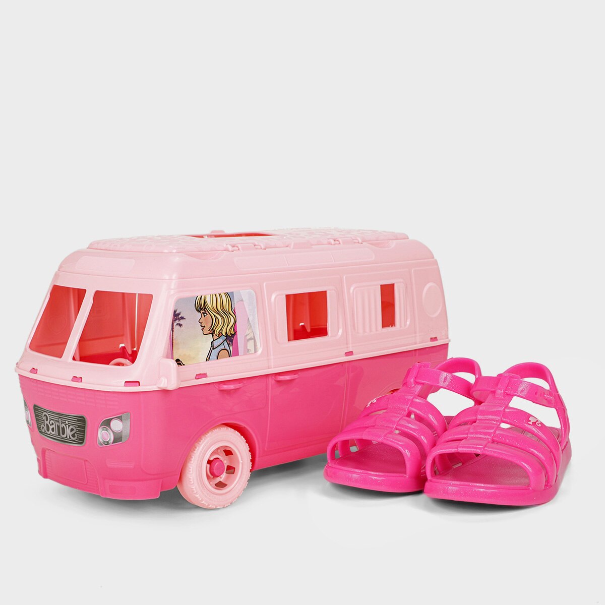 Sandália Infantil Grendene Kids Barbie Road Trip Menina Menor preço em Sandália Infantil Grendene Kids Barbie Road Trip Menina