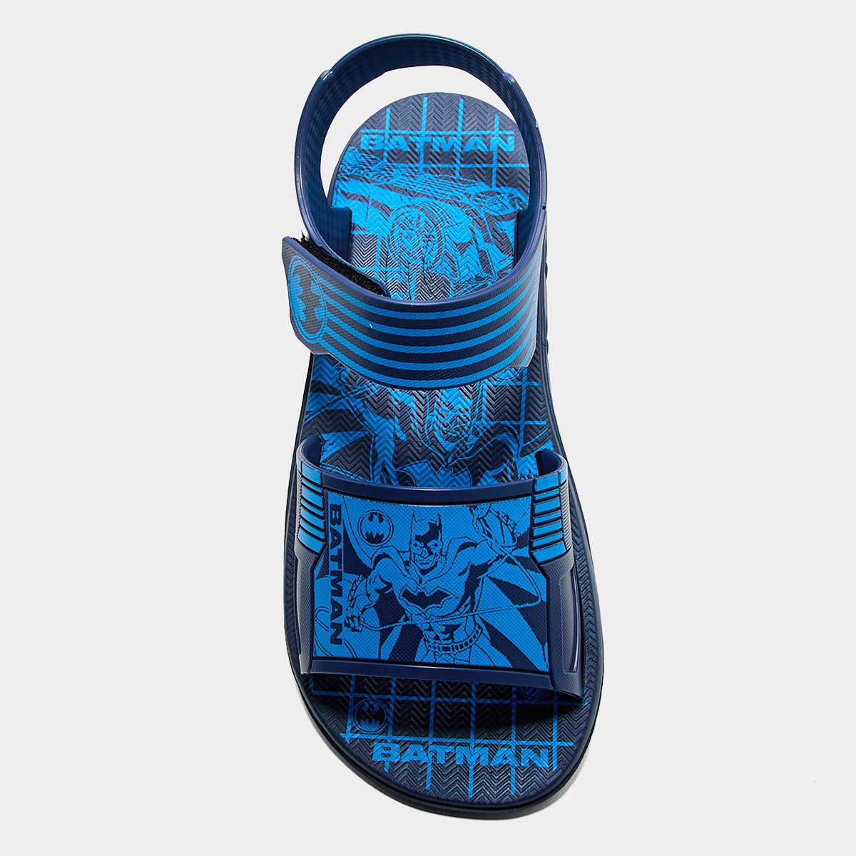 Sandália Infantil Grendene Kids Batmam Combat Menino - 4