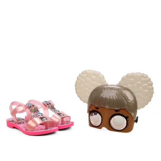 Sandália Infantil Grendene Kids Feminina + Máscara Surprise Infantil - Rosa é ruim? Sandália Infantil Grendene Kids Feminina + Máscara Surprise Infantil - Rosa é boa?