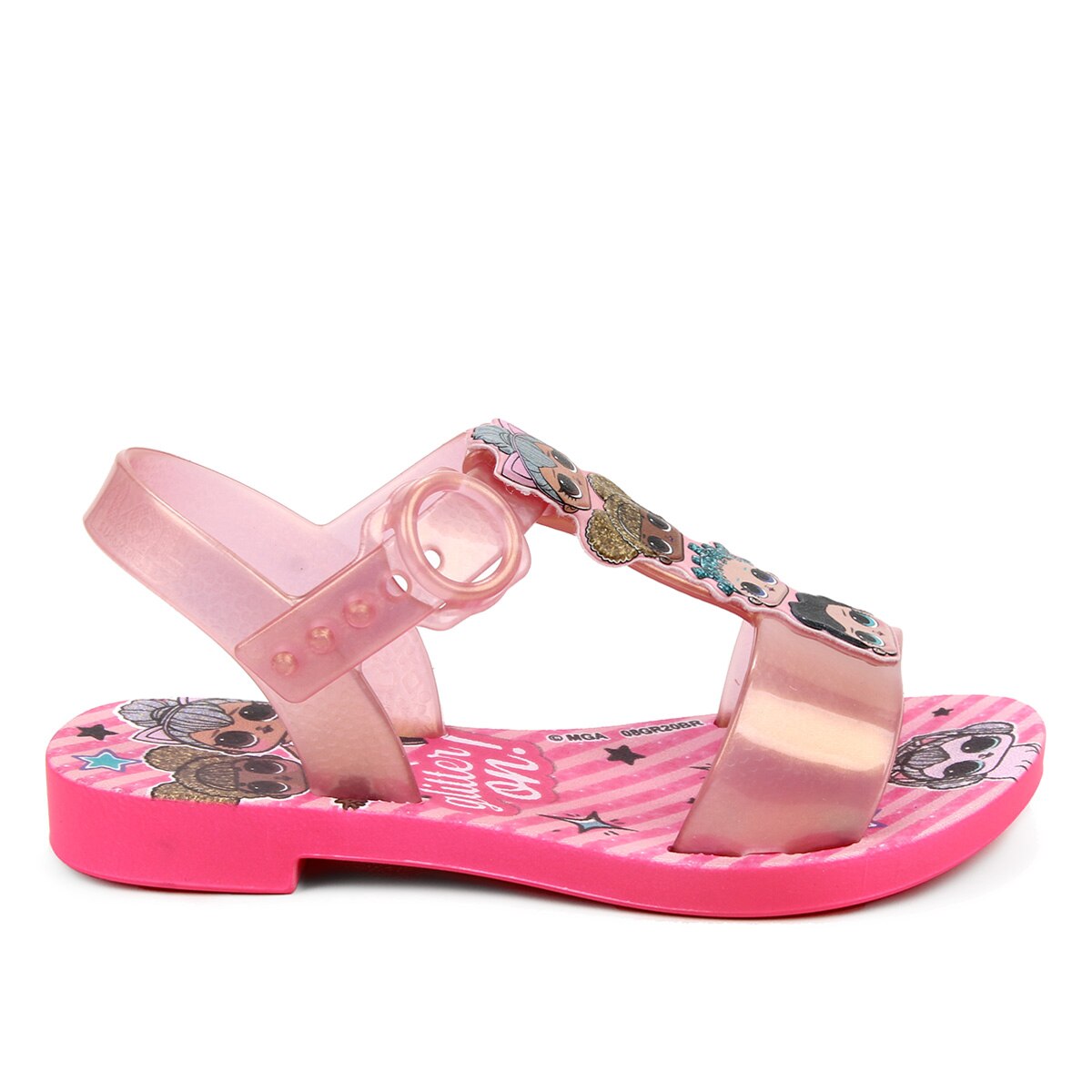 Sandália Infantil Grendene Kids Feminina + Máscara Surprise Infantil - 1