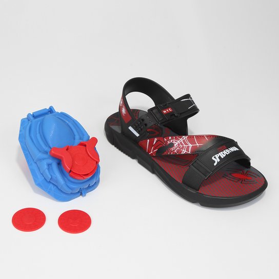 Sandália Infantil Grendene Kids Homem-Aranha com Lançador Menino - Preto+Vermelho é ruim? Sandália Infantil Grendene Kids Homem-Aranha com Lançador Menino - Preto+Vermelho é boa?