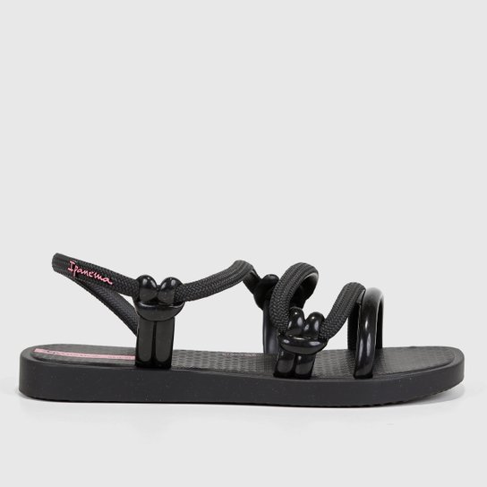 Sandália Infantil Grendene Kids Ipanema Solar Menina - Preto Menor preço em Sandália Infantil Grendene Kids Ipanema Solar Menina - Preto