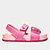 Sandália Infantil Grendene Kids Minnie Pop Model Menina - Rosa