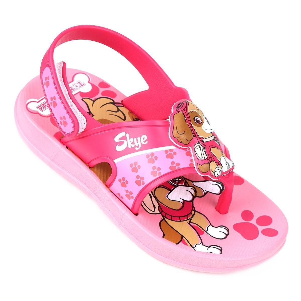Sandalia patrulha canina rosa Clearance