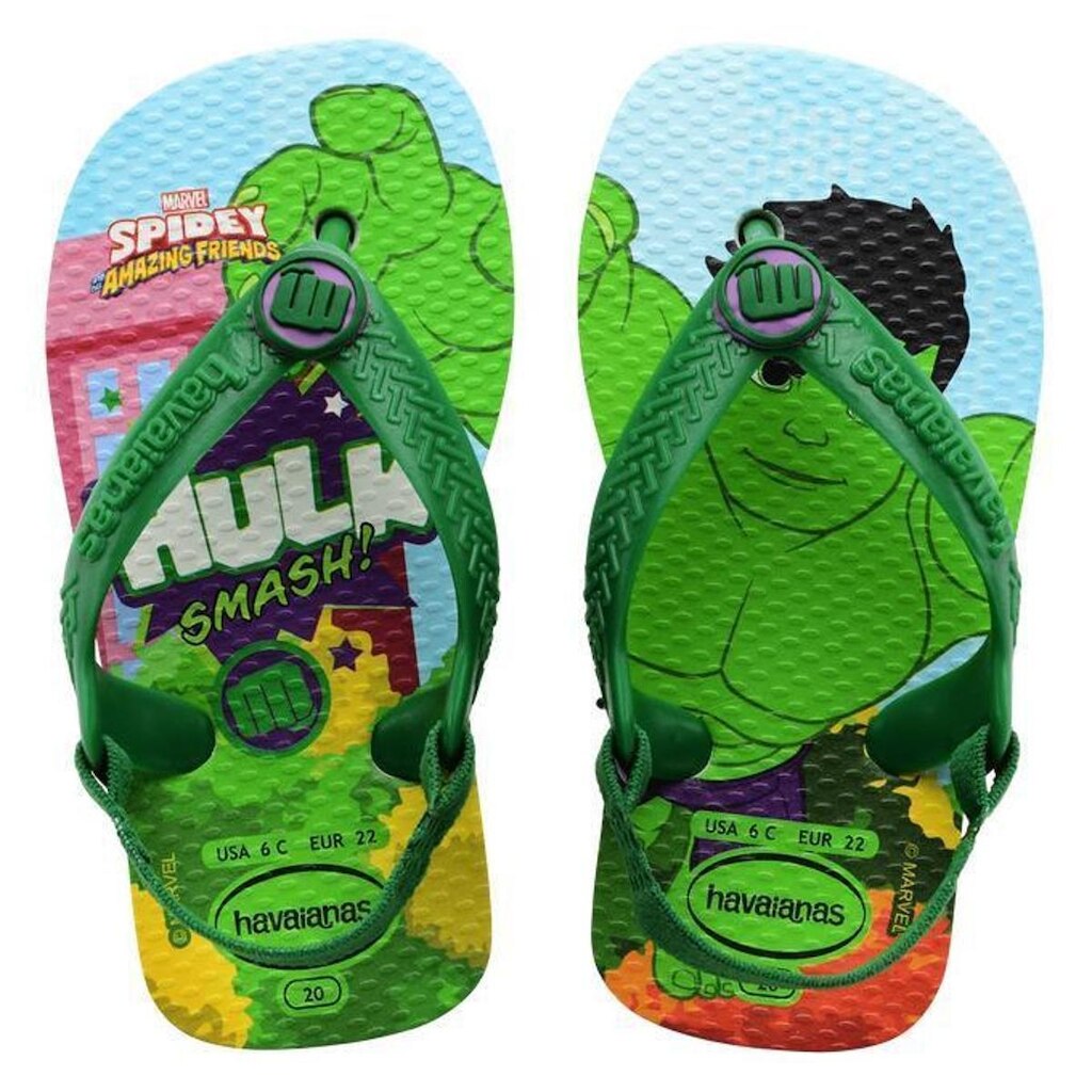 SANDALIA INFANTIL HAVAIANAS BABY MARVEL